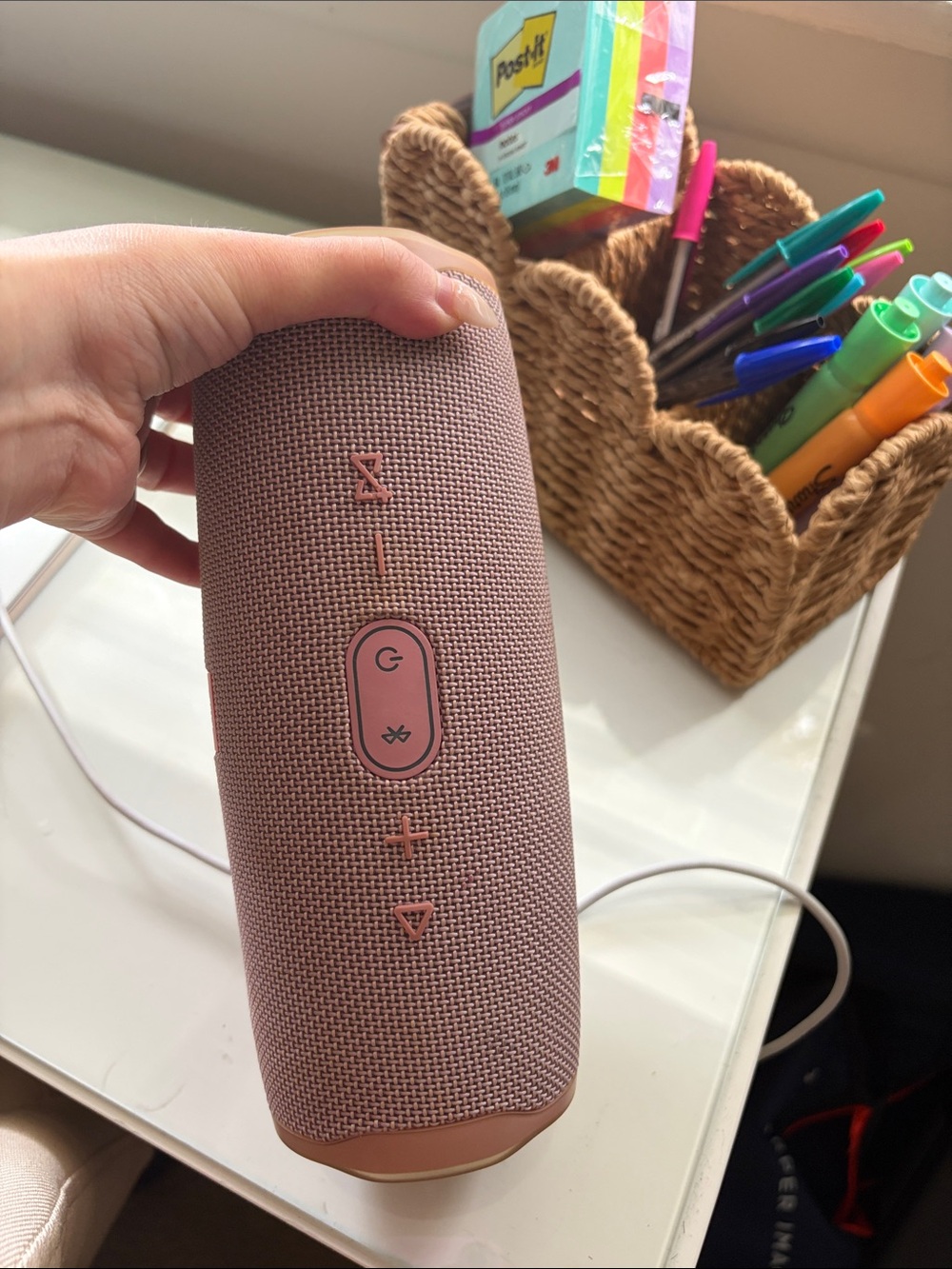 JBL Portable Bluetooth Speaker - Rose Pink